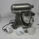 KITCHENAID ARTISAN MINI 3.5 QUART TILT-HEAD STAND MIXER - MEDALLION SILVER - Like New
