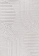 CAMILSON Micro Loop Rug 8x10 Modern Luxury Geometric Arch Area Rugs B0CKNM4J45 - Like New