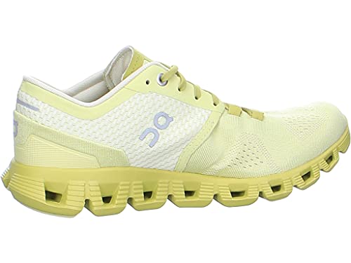 40.99698 On Running Cloud X Glade/Citron Women's Shoes Size 7.5 - Like New