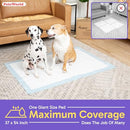 PetsWorld Enormous Dog Pee Pads 37"x54" 50 Count XXXL Pet Pee Pads Heavy Duty - Brand New