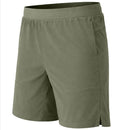 JUMP START  2 IN 1 STRETCH ACTIVE QUICK DRY GYM RUNNING SHORTS SIZE: M - SAGE - Brand New