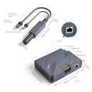 EDUP Starlink Mini PoE Injector 150W & Isolated PoE Splitter 100W EP-SK0017 - Like New