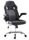 HOMEFLA OFFICE GAMING CHAIR SWIVEL COMPUTER GAMING CHAIR BLACK/GRAY - Like New