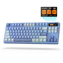 LTC NIMBLEBACK NB841 75% WIRELESS MECHANICAL KEYBOARD 84 KEYS - SKY BLUE - Like New