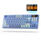 LTC NIMBLEBACK NB841 75% WIRELESS MECHANICAL KEYBOARD 84 KEYS - SKY BLUE - Like New