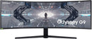 Samsung 49" Odyssey DQHD 240Hz HDR1000 QLED Curved Monitor LC49G97TSSNXDC Like New