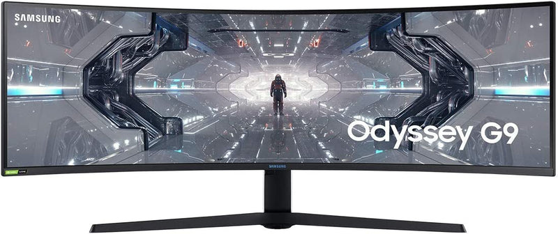 For Parts: Samsung 49" Odyssey DQHD 240Hz HDR1000 QLED Curved Monitor DEFECTIVE SCREEN/LCD