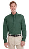 M581 Harriton Men's Foundation Long-Sleeve Twill Shirt with Teflon New