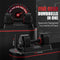 MANGKO ADJUSTABLE DUMBBELL 25LB SINGLE WEIGHT 5 IN 1 METAL HANDLE - BLACK - Like New