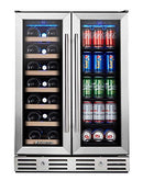 KALAMERA 24" WINE BEVERAGE FRIDGE REFRIGERATOR - STAINLESS - Scratch & Dent