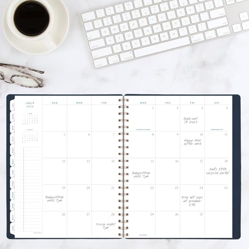 AT-A-GLANCE Planner 2025-2026 Academic, Weekly & Monthly, 8-1/2" x 11", Large - Like New