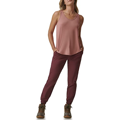 BASS OUTDOOR WOMEN’S PANTS LIGHTWEIGHT JOGGERS ELASTIC WAIST WOMEN S FIG - Brand New