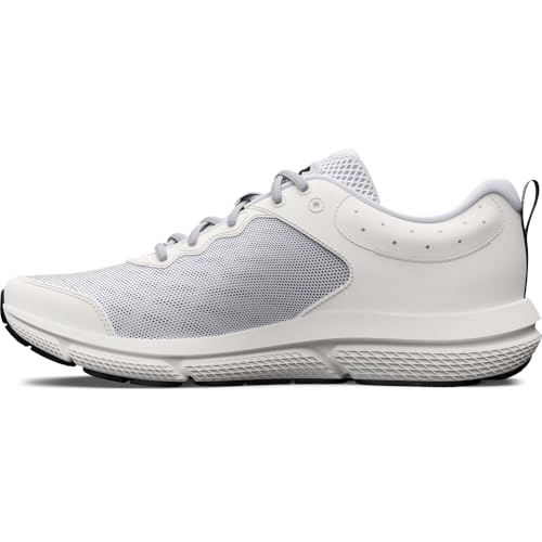 3026175 Under Armour Men Charged Assert 10 White/Black Size 10.5 - Like New