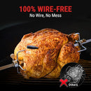 THERMOPRO TEMPSPIKE PLUS 600FT WIRELESS MEAT THERMOMETER - DARK ORANGE - Like New
