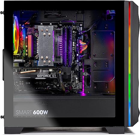 Skytech Gaming Chronos Mini Gaming PC Ryzen 5 3600 16 500GB SSD RTX 3050 - Black - Like New