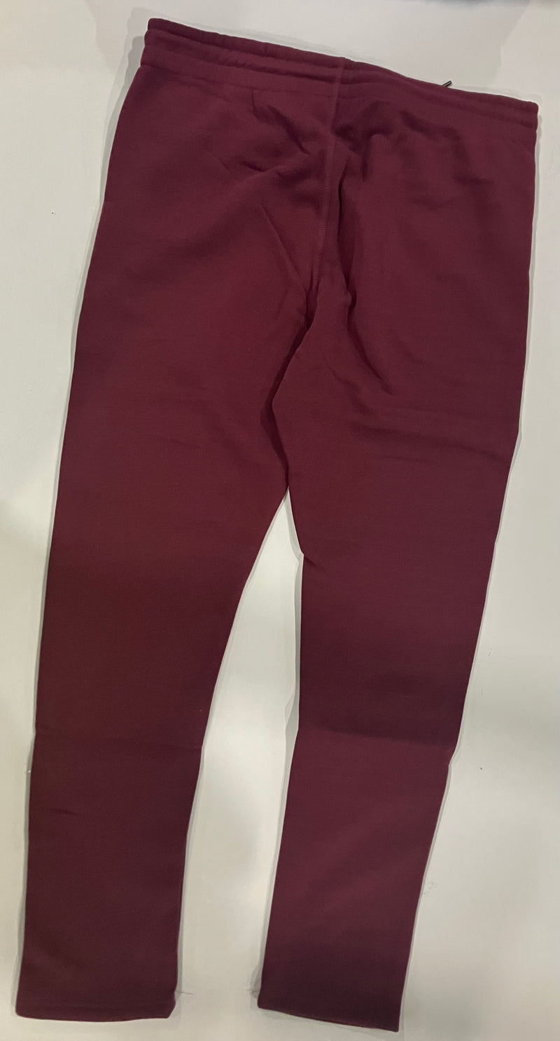 LOGAN AND MARTIN SPORT NYC MEN'S JOGGER SWEATPANTS - SIZE: 2XL - WINE HEATHER - Brand New