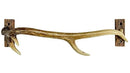 DeLeon Rustic Heavy Duty Antler Wall Mounted Towel Bar/Rack - B09GPWZMGZ - Brand New