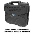 CASEMATIX Travel Case Compatible Xbox One X Hard Shell Carrying Case - Black - Brand New
