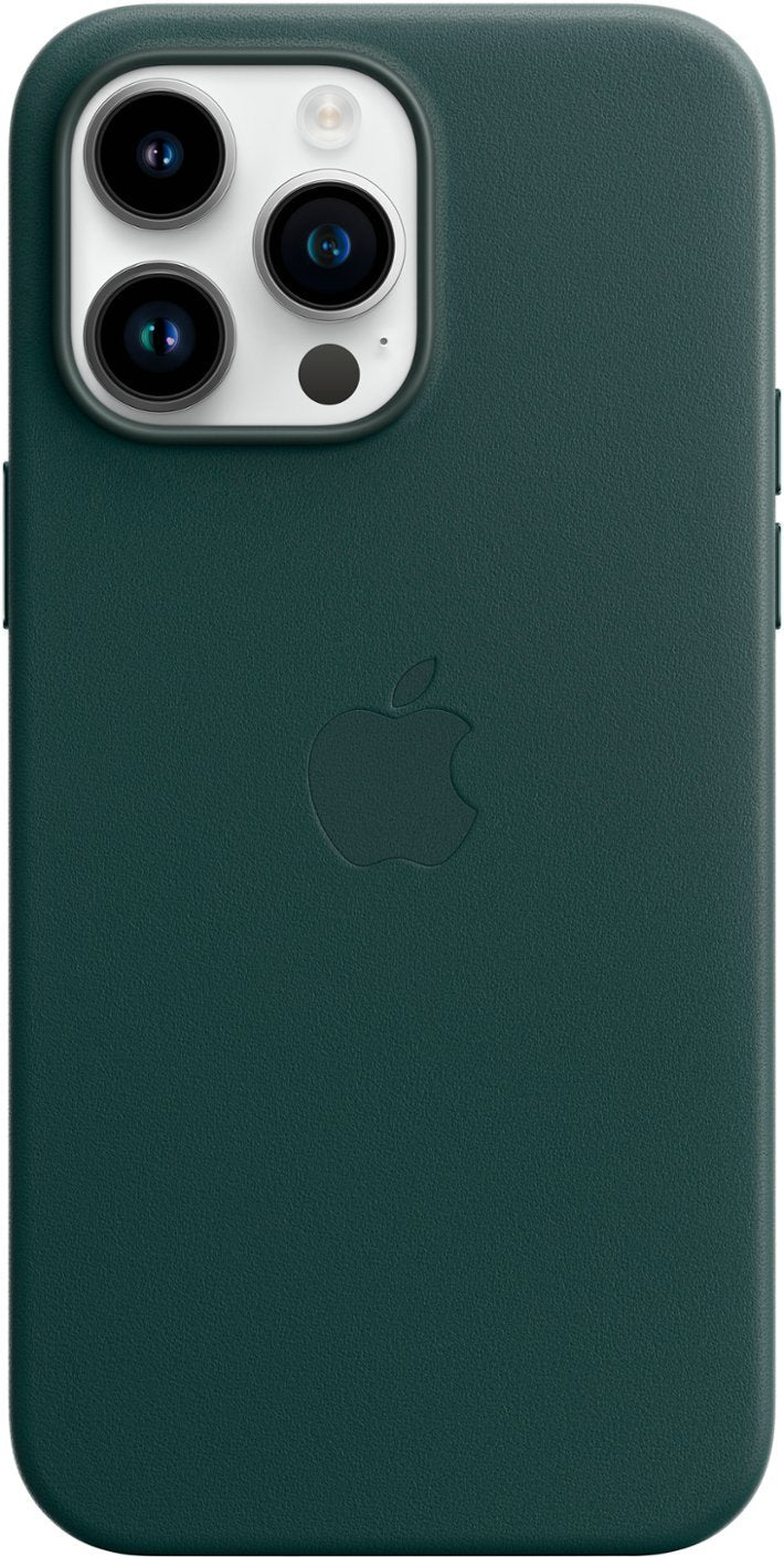Apple iPhone 14 Pro Max Leather Case with MagSafe - Forest Green - Like New