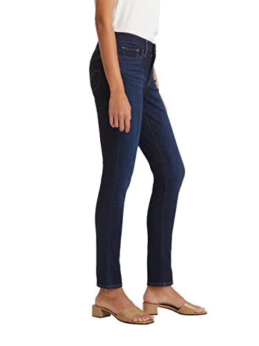 LEVI'S WOMEN 311 SHAPING SKINNY JEANS WOMEN 33X30 COBALT HAZE DARK INDIGO - Brand New