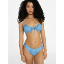 NO BOUNDARIES UNDERWIRE BIKINI TOP, WOMEN’S BLUE ASH SIZE MEDIUM 8-10 - BLUE ASH - Brand New