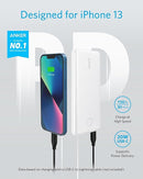 Anker 523 Portable Charger USB-C PortableCharger 10000mAh 20W A1245 - White Like New