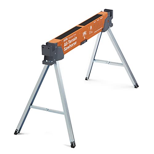 BORA Portamate All-Terrain Sawhorse, Tap to Adapt Swivel Leg PM-4520 O ...