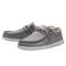 110063224 HEY DUDE WALLY CHAMBRAY FROST LOAFERS SIZE 12 CHAMBRAY FROST GREY Like New