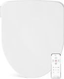 BioBidet Ultimate 770 Bidet Toilet Seat Round, Infinity Lid, Stainless Nozzle - Like New