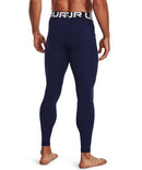 1366075 Under Armour Men's ColdGear Leggings Large MidNight(410)/White - Brand New