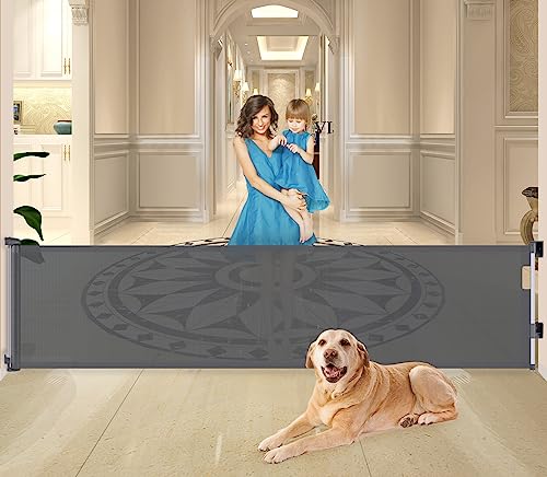 TAMELER 120 Inch Retractable Baby Gates Extra Wide for Doorway Stair Opening - Like New