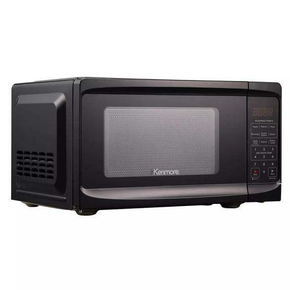 KENMORE 0.7 CU-FT MICROWAVE - BLACK - Like New