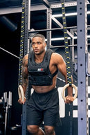 MIR WORKOUT VEST FOR MEN AND WOMEN 20LBS MIR20S - BLACK - Like New