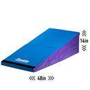 Franklin Sports Gymnastics Cheese Tumbling Incline Wedge Junior 48" x 14" x 24" - Brand New