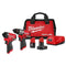 MILWAUKEE M12 FUEL 12-VOLT LITHIUM-ION CORDLESS HAMMER DRILL/IMPACT -RED/BLACK - Like New