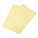 SANIWORKS® OPEN WEAVE DELUXE TOWELS, 13"X21", 1/4 FOLD, 150/CS - YELLOW - Brand New