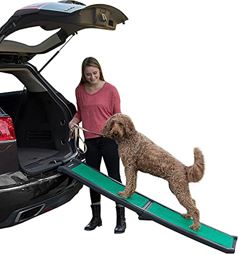 PET GEAR SUPERTRAX RAMPS DOGS CATS MAXIMUM TRACTION, PG9166GRSXU2 - BLACK/GREEN - Like New