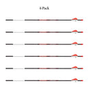 Bloodsport Punisher Precise Durable Carbon Fletched Hunting Arrow 31"x .244" 6PK - Brand New