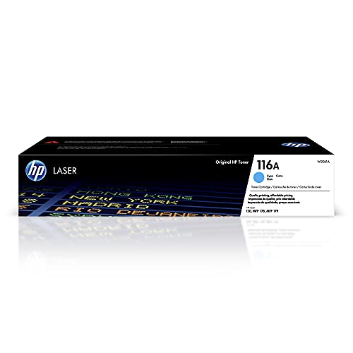 HP 116A Cyan Toner Cartridge | Works with HP Color Laser 150 Series - Brand New