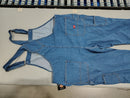 DICKIES WOMEN PLUS RELAXED FIT BIB OVERALLS SIZE: 24W - STONEWASHED MEDIUM BLUE - Brand New