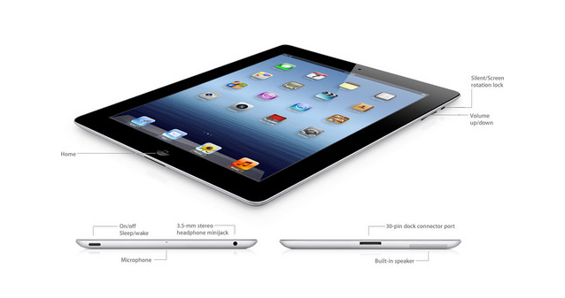 APPLE IPAD 3 9.7" 32GB WIFI + 4G LTE MD367LL/A - BLACK - Like New