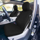 FH GROUP AUTOMOTIVE SEAT COVER PREMIUM PU LEATHER CAR SEAT COVER FULL SET BLACK - Like New