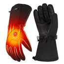 ZAIWOO HEATED GLOVES 4800MAH RECHARGEABLE WATERPROOF BATTERY BLACK SMALL - Like New