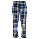 Ten West Apparel Men's Flannel Pajama Pants Black/Blue M - Brand New