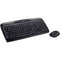 LOGITECH MK320 WIRELESS DESKTOP KEYBOARD/MOUSE USB - BLACK - Like New