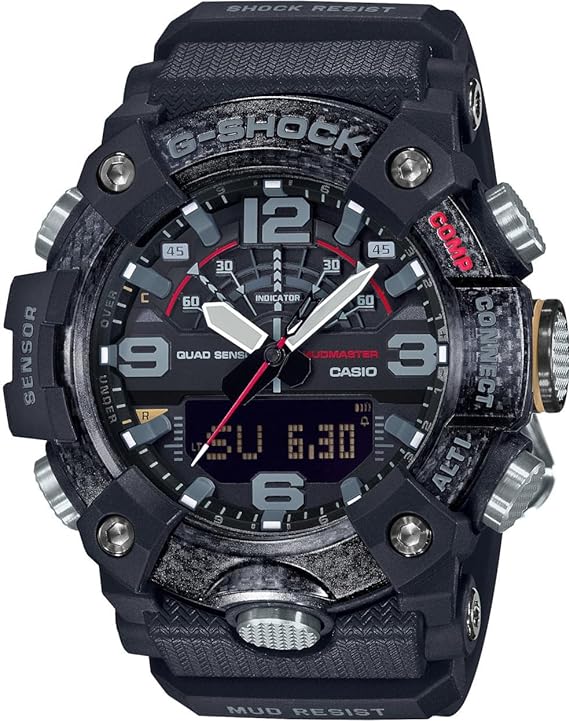 Casio G-Shock Analog-Digital Master of G Mudmaster GG-B100-1AER - Black Like New