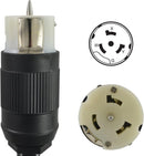 CONNTEK 1450SS2-25 50 AMP TEMP POWER GENERATOR CORD, 25-FEET - BLACK - Like New