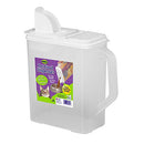 Buddeez 6-Quart Dispenser Pet Food Bird Seed White Large 01206W-BAG - NEW - Brand New