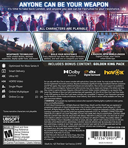 MICROSOFT Watch Dogs Legion Xbox One Standard Edition - Like New