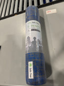 SALA TREE SERENITY - EXCLUSIVE NATURAL JUTE YOGA MAT, EXTRA LONG 72" - BLUE - Brand New